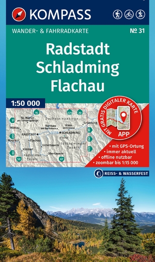 Radstadt Schladming Flachau 1: 50000