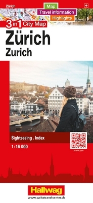 Hallwag Stadtplan Z&uuml;rich