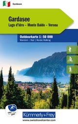 Kümmerly+Frey Outdoorkarte Gardasee 1:50.000 - 