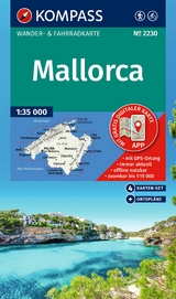 KOMPASS Wanderkarten-Set 2230 Mallorca (4 Karten) 1:35.000 - 