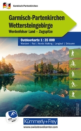 Kümmerly+Frey Outdoorkarte Deutschland 3 Garmisch-Partenkirchen, Wettersteingebirge 1:35.000 - 