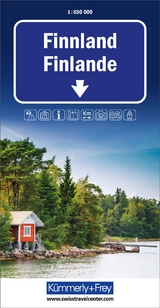 Kümmerly+Frey Strassenkarte Finnland 1:650.000 - 