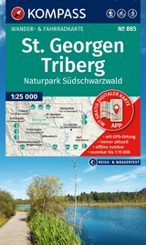 St. Georgen, Triberg, Naturpark S&uuml;dschwarzwald 1:25.000