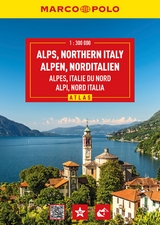 MARCO POLO Reiseatlas Alpen, Norditalien 1:300.000 - 