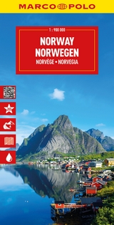 MARCO POLO Reisekarte Norwegen 1:900.000 - 
