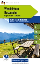 Kümmerly+Frey Outdoorkarte Deutschland 6 Wendelstein, Rosenheim 1:35.000 - 