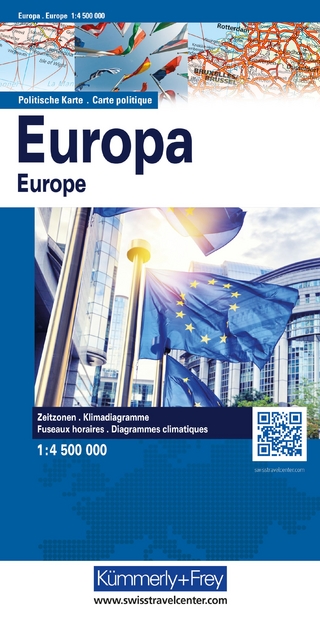 Kümmerly+Frey Welt- und Kontinentkarte Europakarte politisch 1:4,5 Mio.