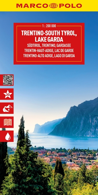 Trentino-South Tyrol, Lake Garda 1: 200 000