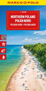 MARCO POLO Reisekarte Polen Nord 1:300.000 - 