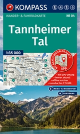 KOMPASS Wanderkarte 04 Tannheimer Tal 1:35.000 - 
