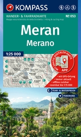 KOMPASS Wanderkarte 053 Meran / Merano 1:25.000 - 