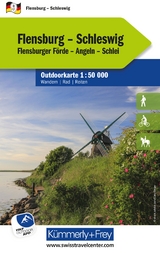 Kümmerly+Frey Outdoorkarte Deutschland 9 Flensburg, Schleswig 1:50.000 - 
