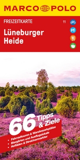 MARCO POLO Freizeitkarte 11 Lüneburger Heide 1:100.000 - 