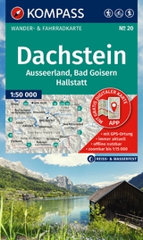 KOMPASS Wanderkarte 20 Dachstein, Ausseerland, Bad Goisern, Hallstatt 1:50.000