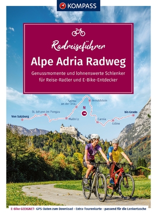 KOMPASS Radreiseführer Alpe Adria Radweg