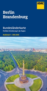 ADAC Bundesländerkarte Deutschland 05 Berlin, Brandenburg 1:300.000 - 