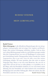 Mein Lebensgang - Steiner, Rudolf; Sam, Martina Maria; Kovce, Philip