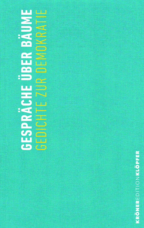 Gespr&auml;che &uuml;ber B&auml;ume - 