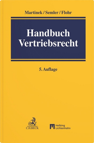 Handbuch Vertriebsrecht