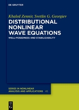 Distributional Nonlinear Wave Equations - Khaled Zennir, Svetlin G. Georgiev