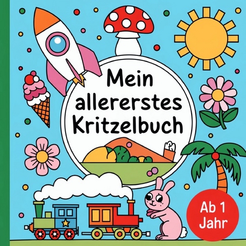 Mein allererstes Kritzelbuch ab 1 Jahr - Anne Dreams