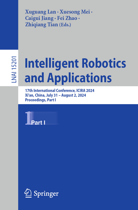 Intelligent Robotics and Applications - 