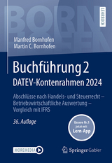 Buchführung 2 DATEV-Kontenrahmen 2024 - Manfred Bornhofen, Martin C. Bornhofen