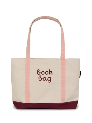 Book Bag Large Zippered Tote -  Out of Print