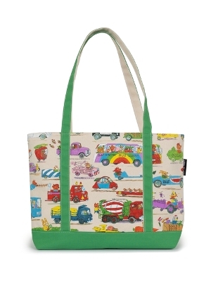 Richard Scarry: Cars and Trucks and Things That Go Large Zippered Tote