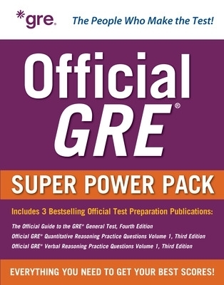 Official GRE Super Power Pack, Third Edition -  Educational Testing Service