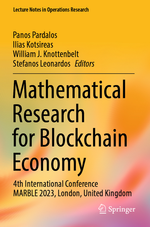 Mathematical Research for Blockchain Economy - 