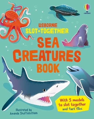 Slot-together Sea Creatures Book - Abigail Wheatley
