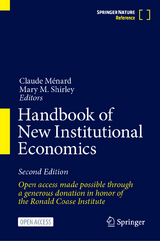Handbook of New Institutional Economics - Ménard, Claude; Shirley, Mary M.