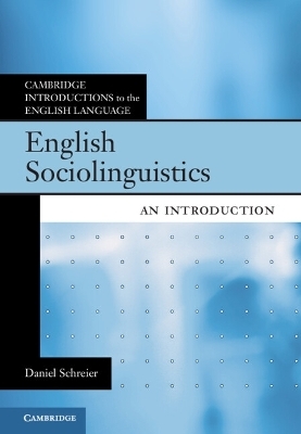 English Sociolinguistics - Daniel Schreier