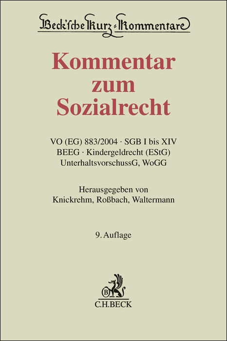 Kommentar zum Sozialrecht - 
