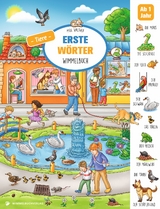 Erste W&ouml;rter Wimmelbuch Tiere