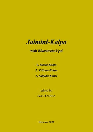Jaimini-Kalpa with Bhavatrata-Vrtti