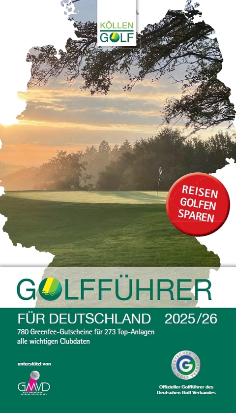 Golff&uuml;hrer f&uuml;r Deutschland 2025/26