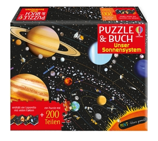 MINT - Wissen gewinnt! Puzzle & Buch: Unser Sonnensystem