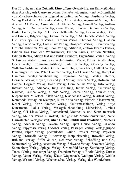 Offene Geschichte - Anonymous .