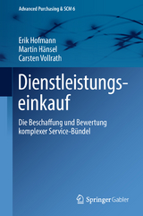 Dienstleistungseinkauf - Erik Hofmann, Martin H&auml;nsel, Carsten Vollrath