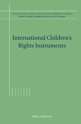 International Children’s Rights Instruments