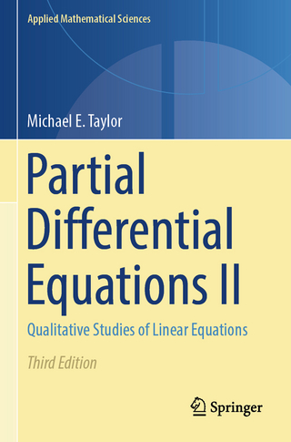 Partial Differential Equations II