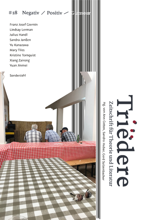 Tri&euml;dere #28: Negativ / Positiv / Glamour - 