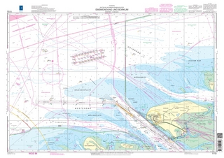 Emsmündung und Borkum