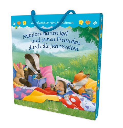 Mit dem kleinen Igel und seinen Freunden durch die Jahreszeiten - M Christina Butler