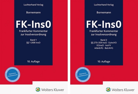 FK-InsO - Kommentar, Band 1 und 2 - 