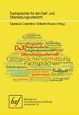 Fachsprachen für den DaF- und Übersetzungsunterricht
