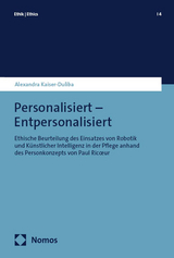 Personalisiert – Entpersonalisiert - Alexandra Kaiser-Duliba