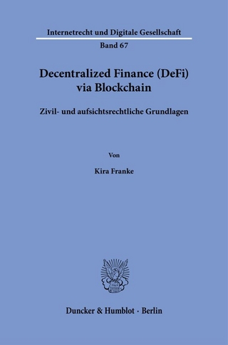 Decentralized Finance (DeFi) via Blockchain
